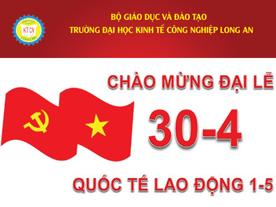 DLA chào mừng 30-4 và 1-5