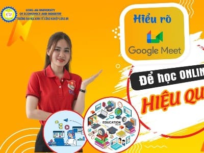 Các bước giúp sinh viên, học viên DLA làm quen với hình thức học trực tuyến trên ứng dụng Google Meet