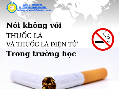 Thông báo cấm hút thuốc lá trong trường học