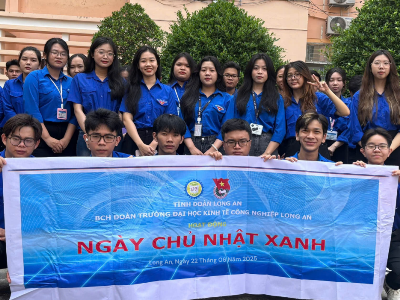 DLA Ra quân Ngày Chủ nhật xanh lần 3 năm 2025