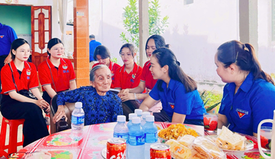 Tổ chức mô hình “Người con hiếu thảo”