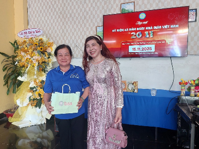 Công đoàn cơ sở trường DLA tưng bừng kỷ niệm 43 năm Ngày Nhà giáo Việt Nam 20/11 