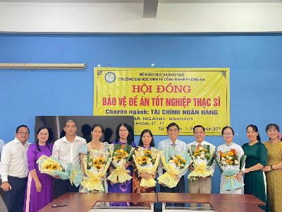 Trường DLA tổ chức bảo vệ Đề án tốt nghiệp ngành Tài chính – Ngân hàng