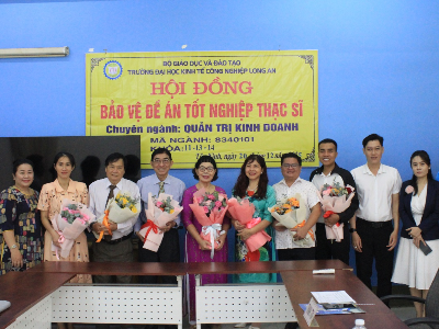 Trường DLA: Tổ chức Hội đồng bảo vệ đề án tốt nghiệp thạc sĩ chuyên ngành Quản trị Kinh doanh