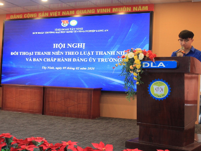 Đoàn trường DLA: Hội nghị đối thoại với thanh niên theo Luật Thanh niên 2020 và BCH Đảng Ủy