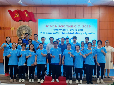 Sinh viên DLA tham gia chương trình Ngày Nước Thế Giới 2026 