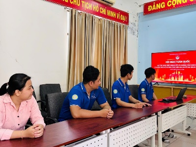 Tuổi trẻ DLA tham gia “Hội nghị trực tuyến toàn quốc nghiên cứu, học tập, quán triệt Nghị quyết Đại hội XIV của Đảng và Chương trình Hành động của Đoàn thực hiện Nghị quyết Đại hội