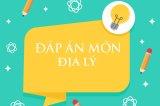 Đề và bài giải môn Địa lí kỳ thi tốt nghiệp THPT 2020