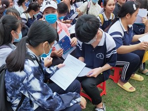 Tư vấn hướng nghiệp cho học sinh THPT Thủ Thừa