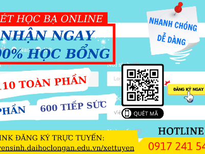 Đại học Kinh tế Công nghiệp Long An (DLA): Học phí “dễ thở”
