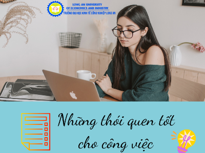 Những thói quen tốt cho công việc