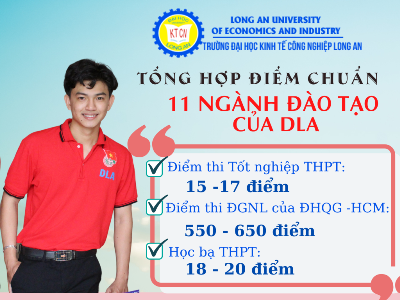DLA công bố điểm chuẩn đại học chính quy theo tất cả các phương thức năm 2022