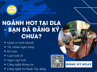 Ngành HOT tại DLA – Bạn đã đăng ký chưa?